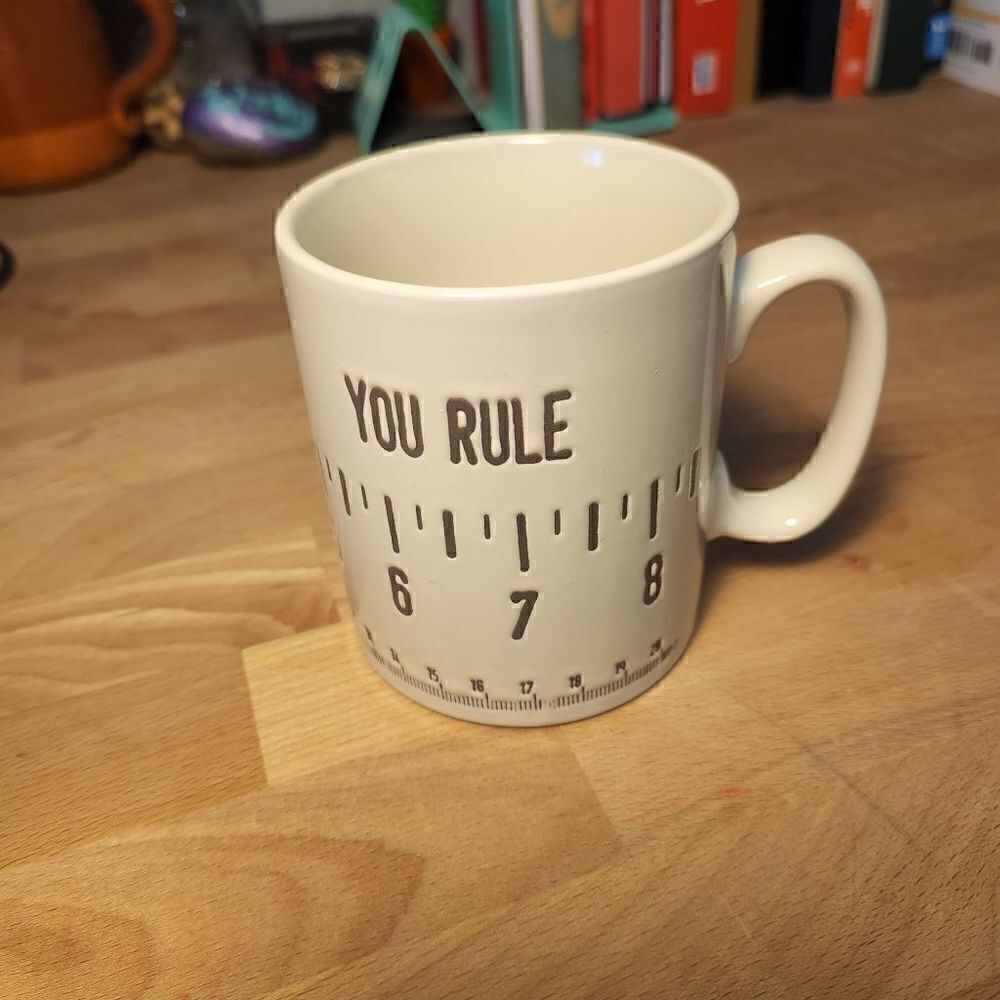 "You Rule" mug  